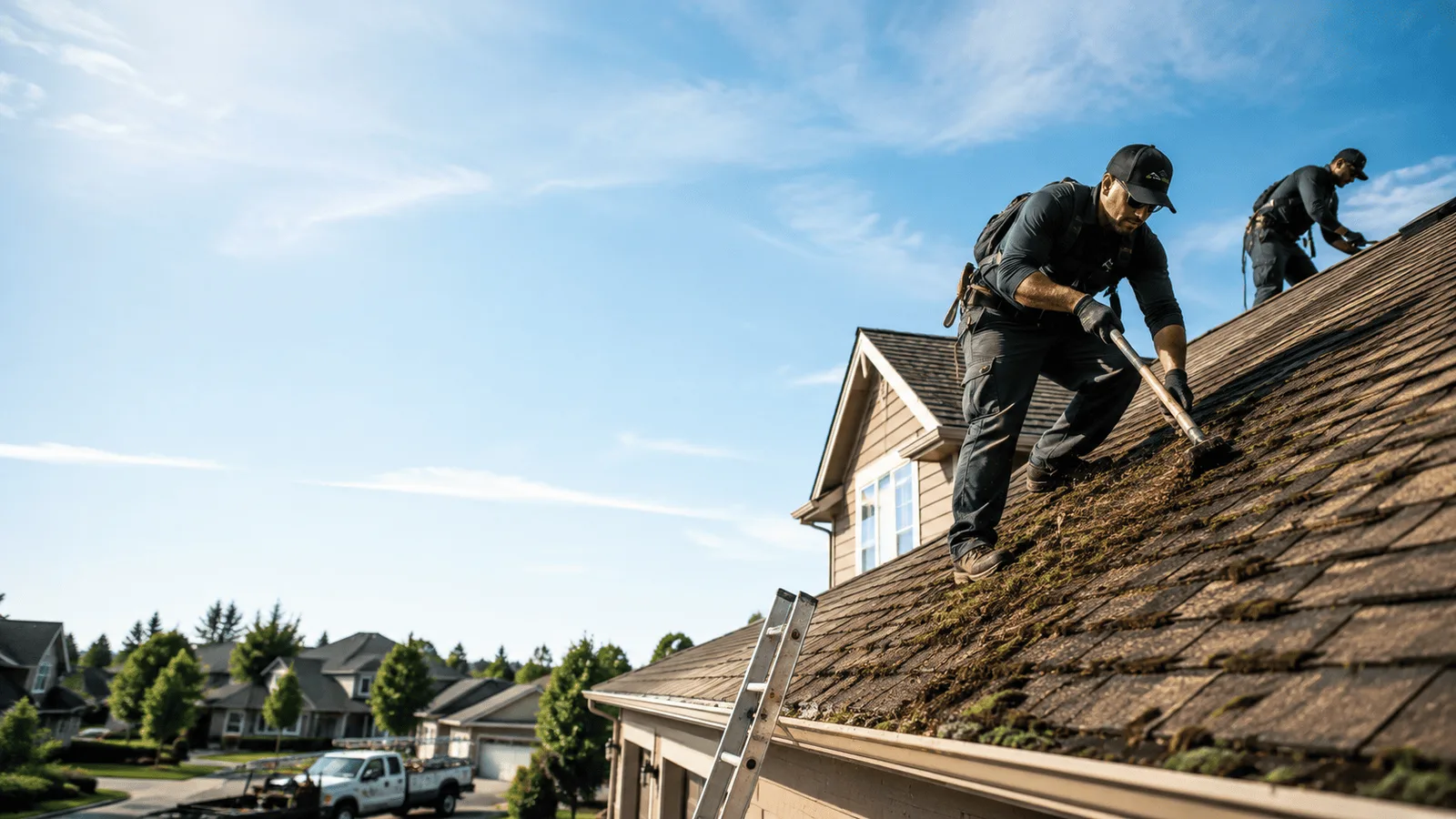 Roof Moss Removal in Shavertown, PA near me